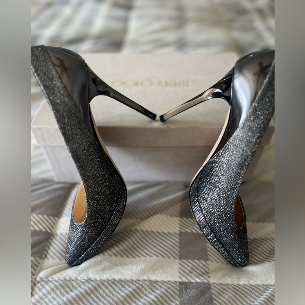 Jimmy Choo Ruby Glitter Platform Pump - image 3